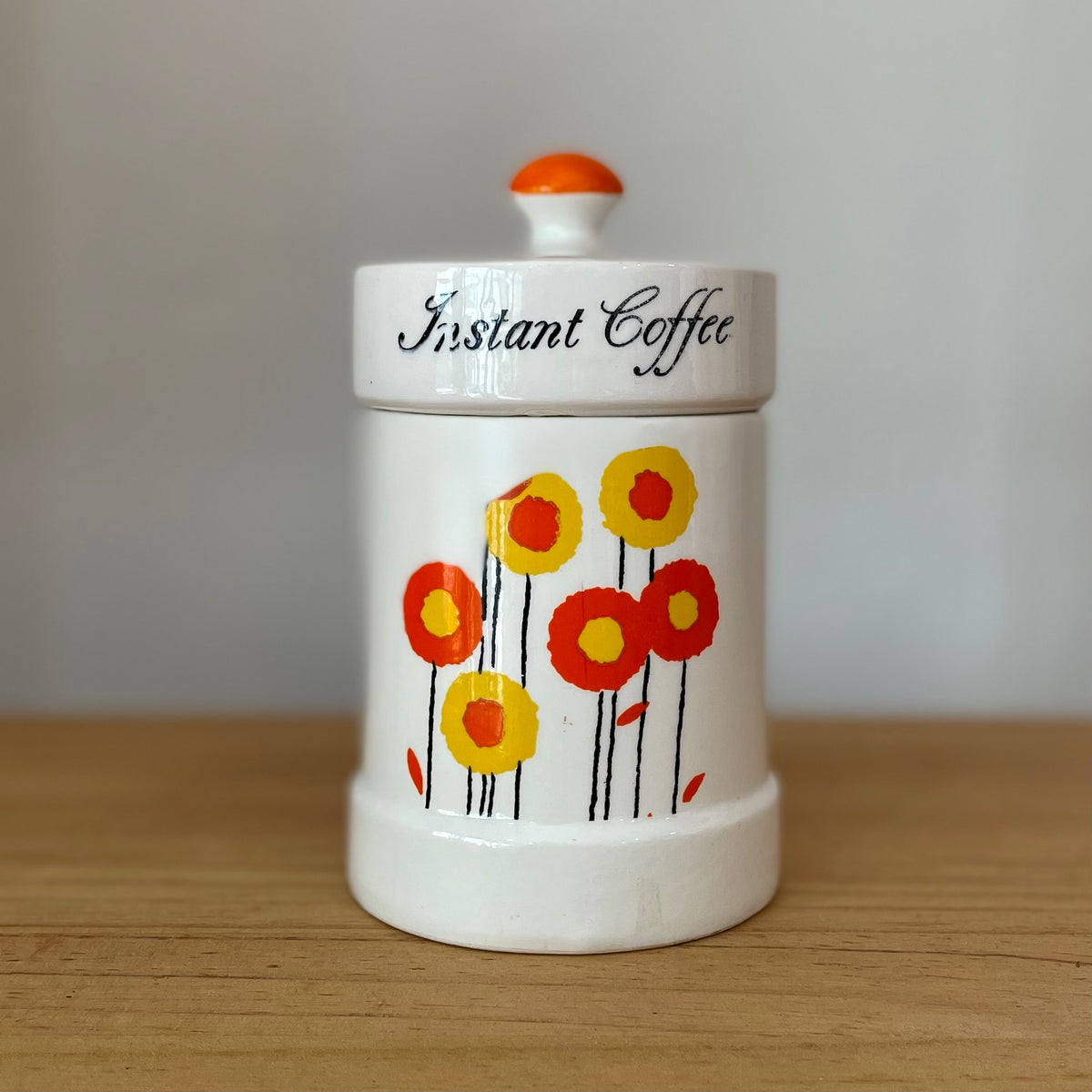 Retro instant coffee canister Sorry Grandma Shop