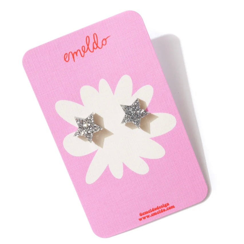 Star stud earrings