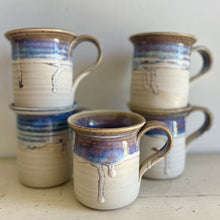 Pottery mugs x 5