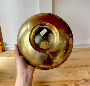 Brass ocean bowl