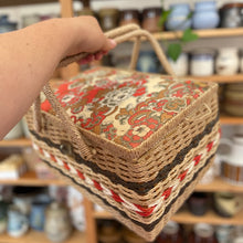 Vintage sewing basket