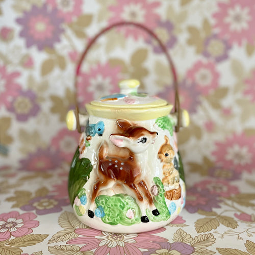 Vintage Bambi cookie jar