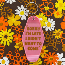 Life motto key ring