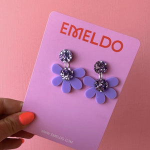 Posey Purple earrings