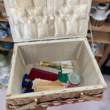 Vintage sewing basket