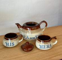 His + Hers Teapot set