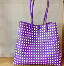 Jumbo market bag - purple