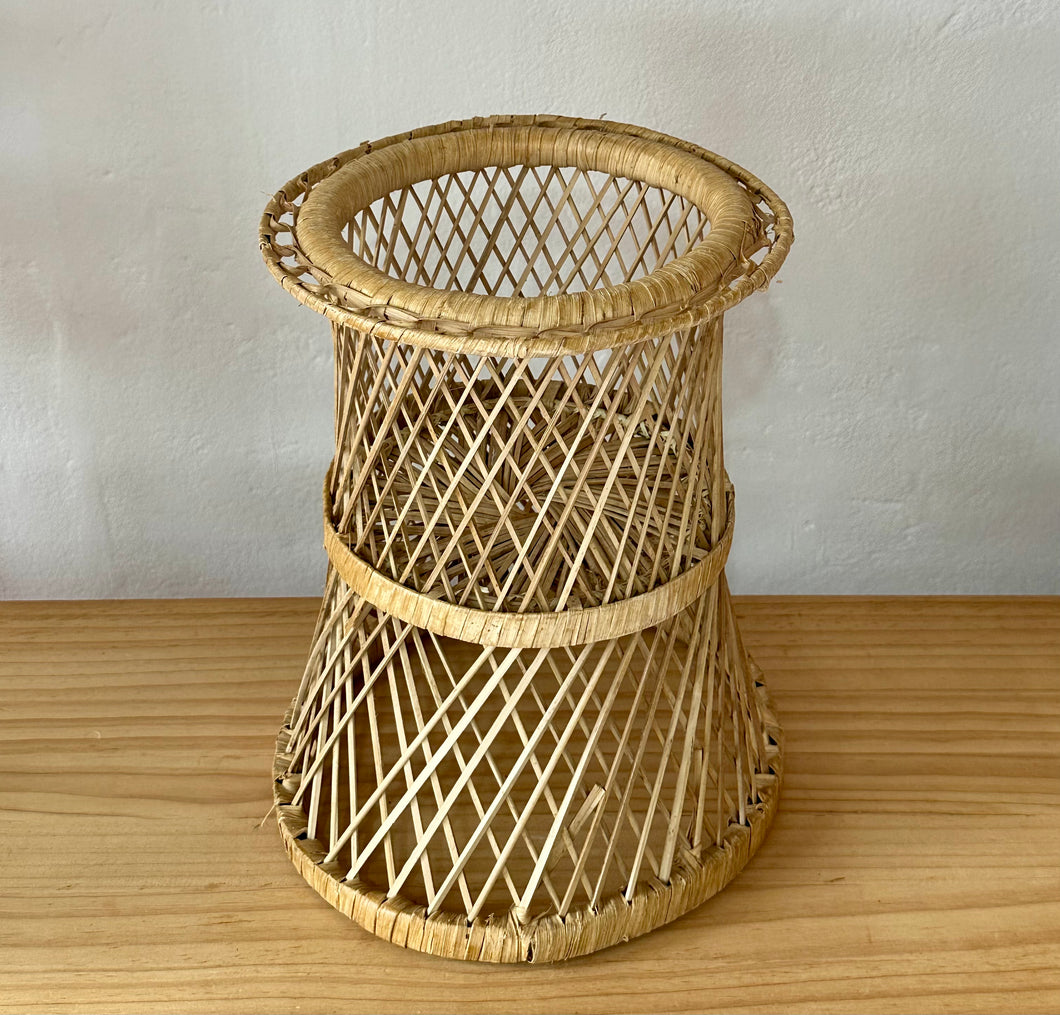 Wicker planter