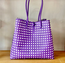 Jumbo market bag - purple