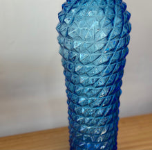 Vintage Empoli art glass genie bottle