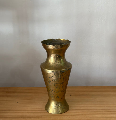 Vintage Brass Vase #2