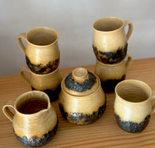 Pottery set 7pc