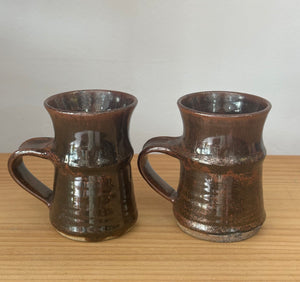 Pair of Pottery Mugs