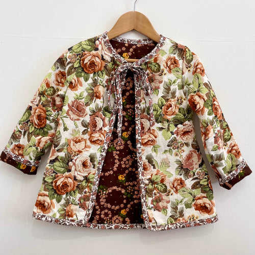 Handmade reversible jacket size 4