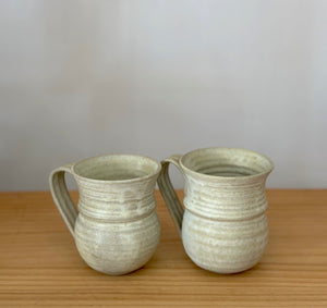 Pair of pottery mugs