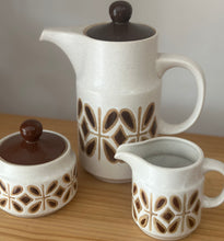 Vintage Stoneware 3/pc Tea Set