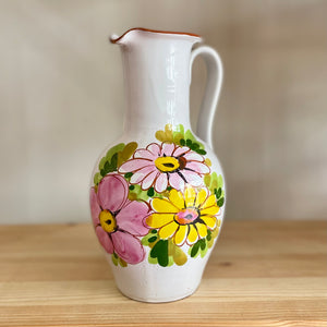 Vintage Italian floral vase