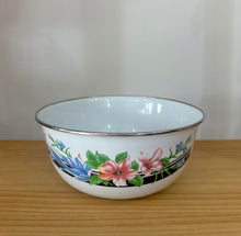 Vintage enamel bowl