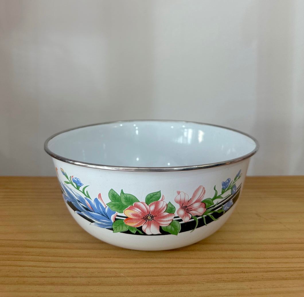 Vintage enamel bowl