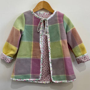 Handmade wool coat size 4