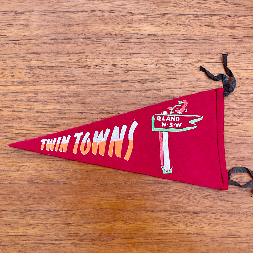 Vintage pennant flags