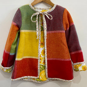 Handmade wool coat size 8