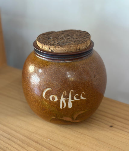 Coffee Jar pottery