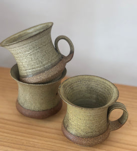 Set of 3 Pottery Mugs