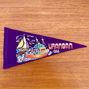 Vintage pennant flags