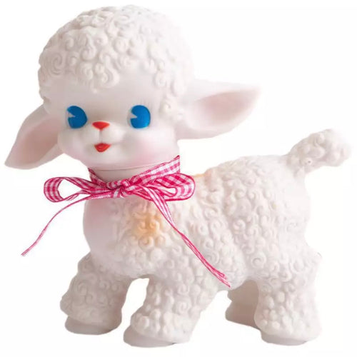 Kitsch rubber lamb toy