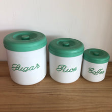 Nally Ware vintage canisters