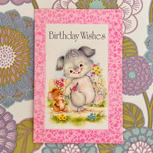 Vintage card #16 Birthday Wishes