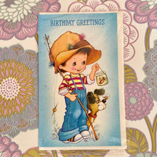 Vintage card #40 BIRTHDAY GREETINGS