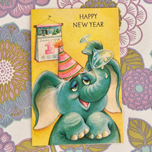 Vintage card #1 HAPPY NEW YEAR