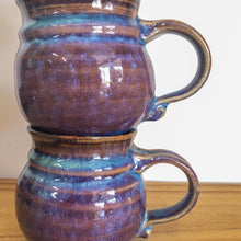 Pottery mugs x 5