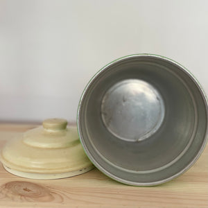 Vintage rice canister