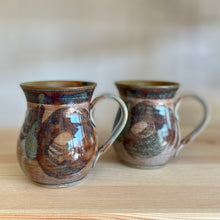 Pair of pottery cups
