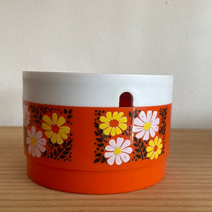 Retro floral canister