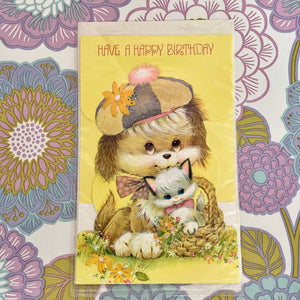 Vintage card #14 Have a HAPPY BIRTHDAY