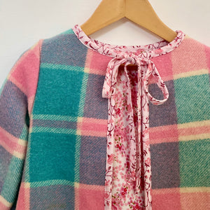 Handmade wool coat size 6