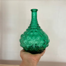 Green genie bottle