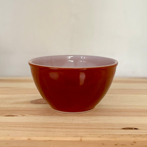 Pyrex brown 5 inch bowl
