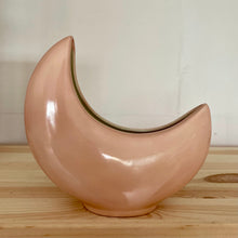 Peach moon vase