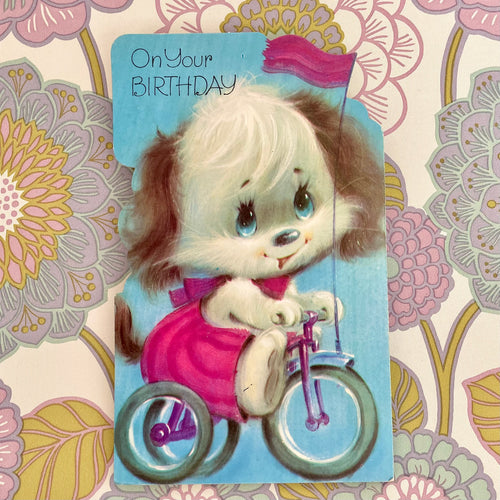 Vintage card #25 On your BIRTHDAY