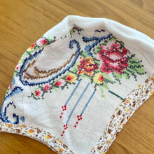 Handmade baby embroidered bonnet Size Large