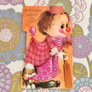 Vintage card #26 BIRTHDAY WISHES FOR YOU