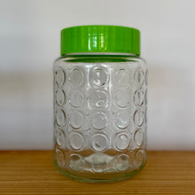 Vintage bubble glass jars