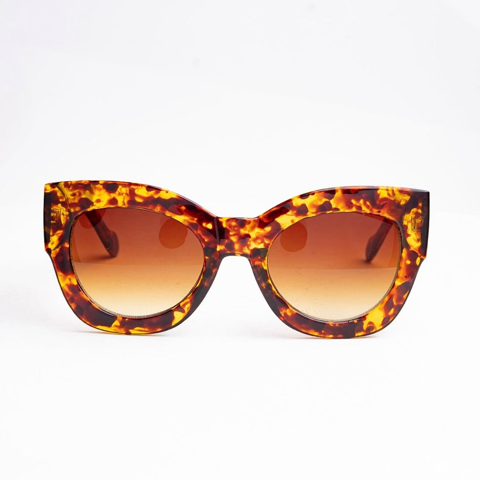 Grace leopard sunglasses