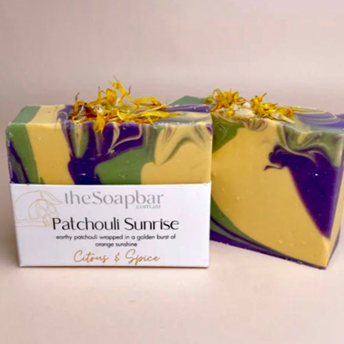 Handmade soap PATCHOULI SUNRISE