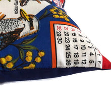 Australian Birds vintage tea towel cushion cover
